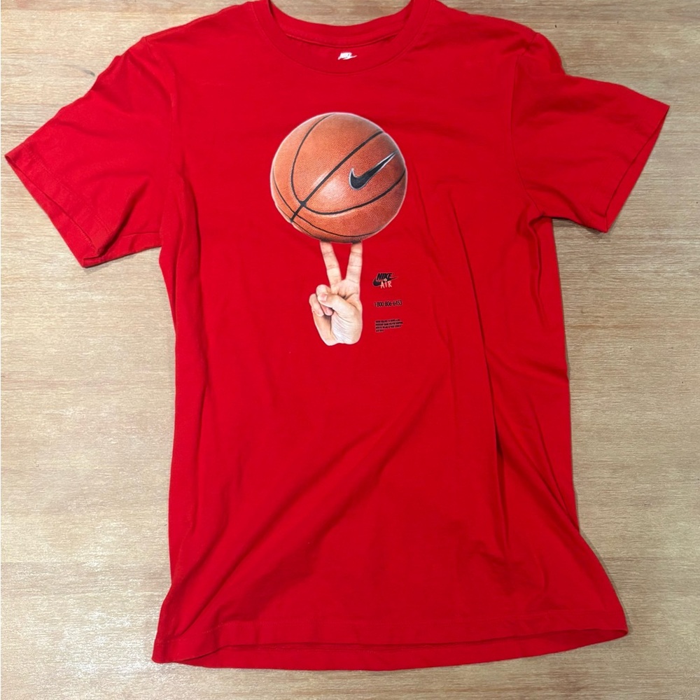 Nike Red Basketball Graphic Tee